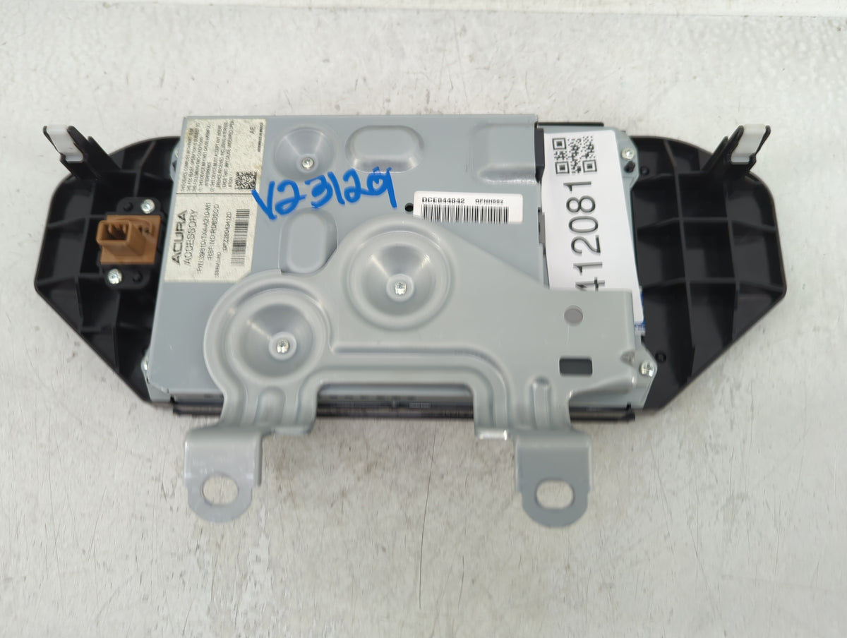 2016-2018 Acura Rdx Information Radio Display Screen 1412081 - Oemusedautoparts1.com