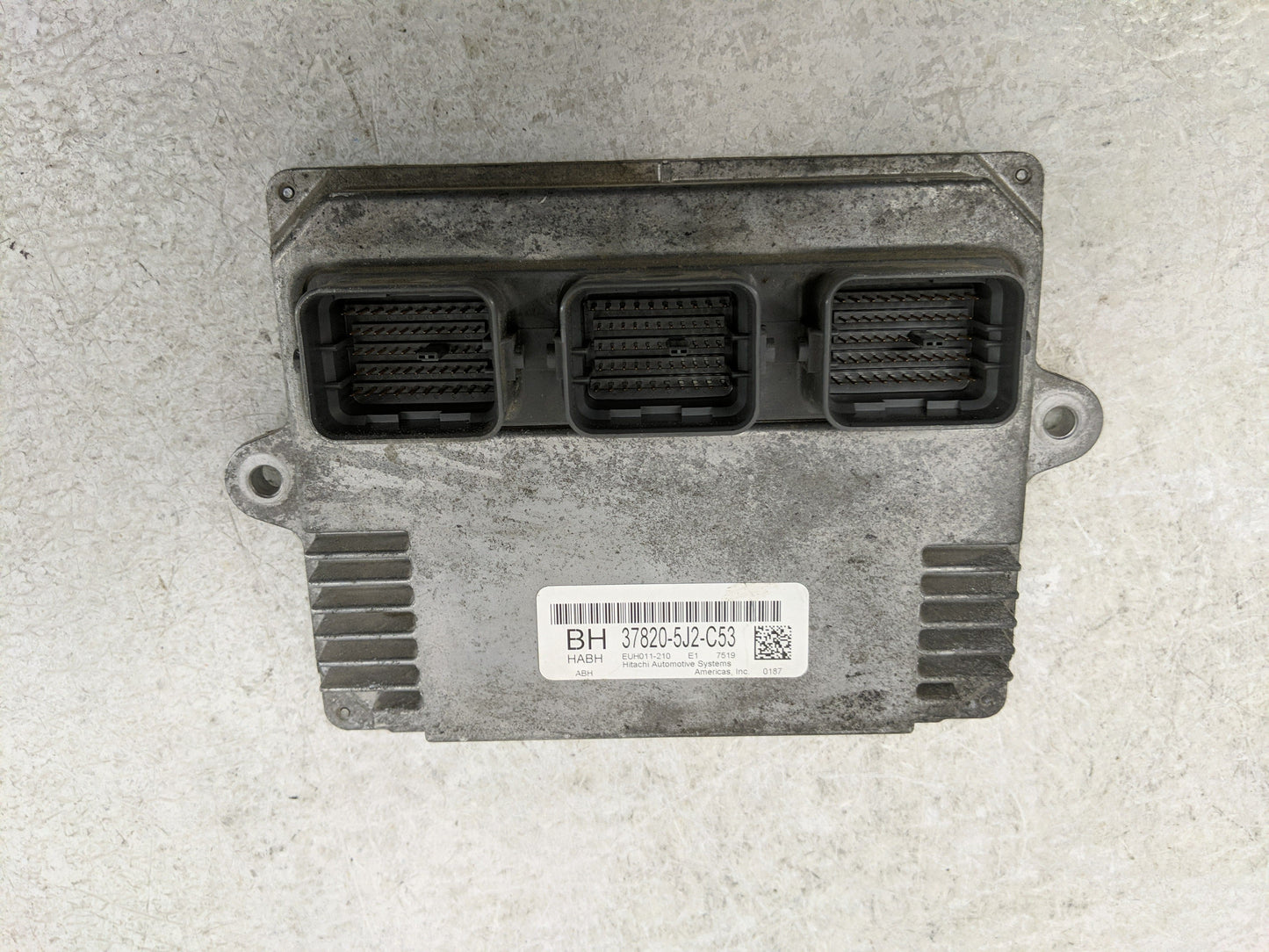 2017-2018 Acura Tlx PCM Engine Control Computer ECU ECM PCU OEM P/N:37820-5J2-C53 37820-5J2-A21, 37820-5J2-C54 Fits Fits 201