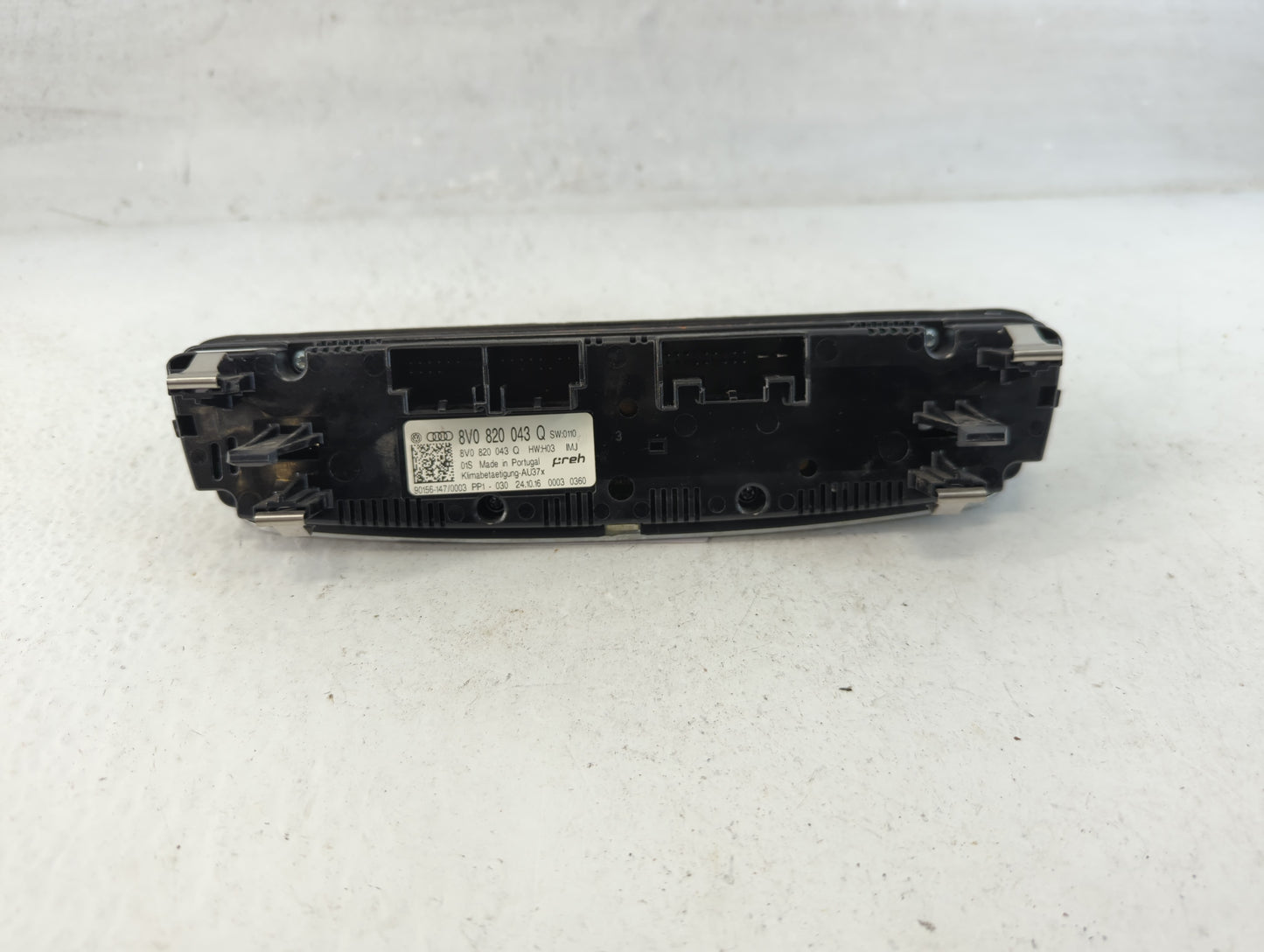 2017 Audi A3 Climate Control Module Temperature AC/Heater Replacement P/N:8V0 820 043 Q Fits OEM Used Auto Parts - Oemusedau
