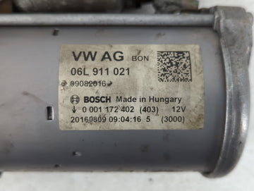 2017-2020 Audi A4 Car Starter Motor Solenoid OEM P/N:06L 911 021 Fits Fits 2017 2018 2019 2020 OEM Used Auto Parts