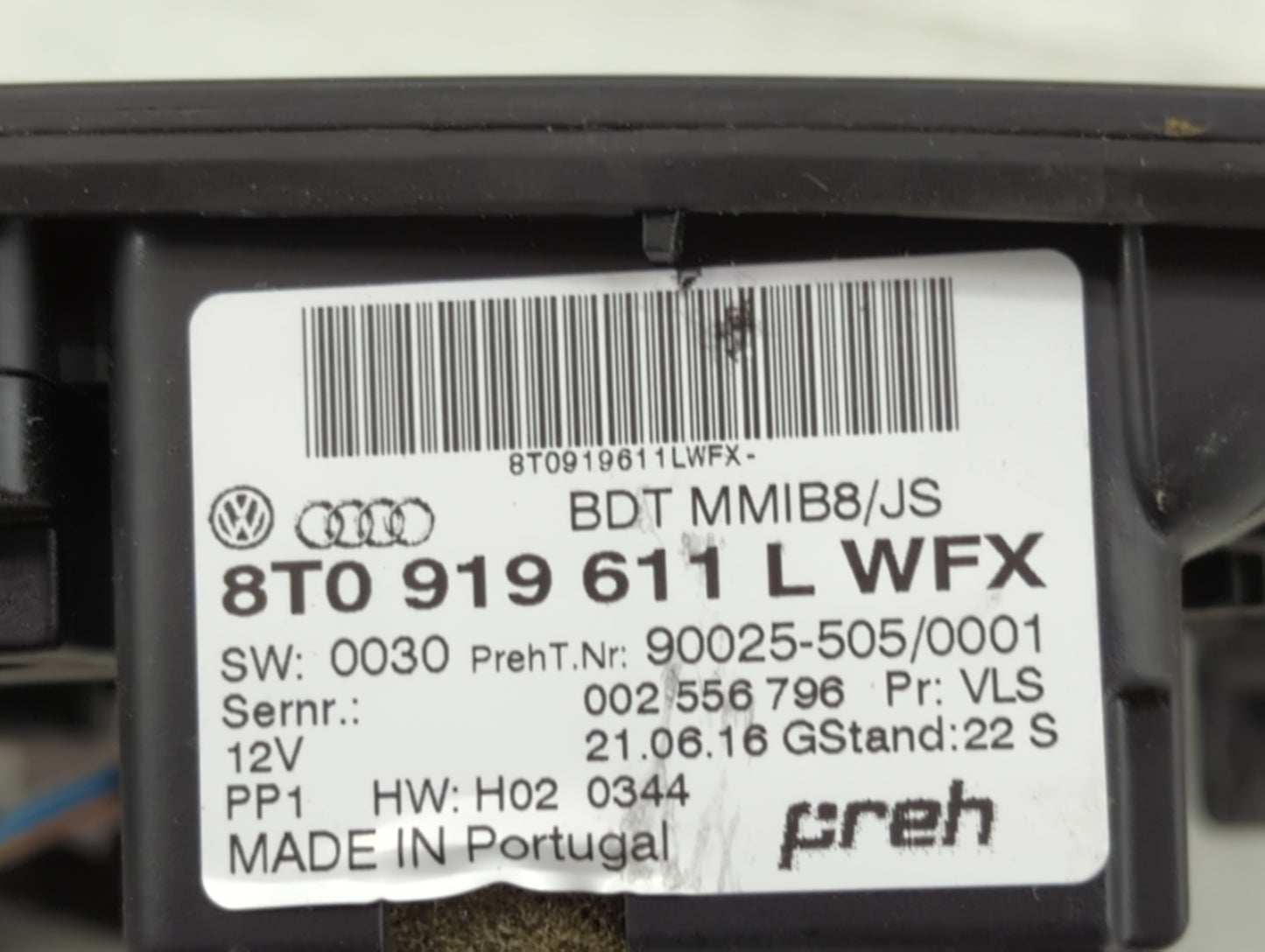 2013-2017 Audi Q5 Radio Control Panel - Oemusedautoparts1.com