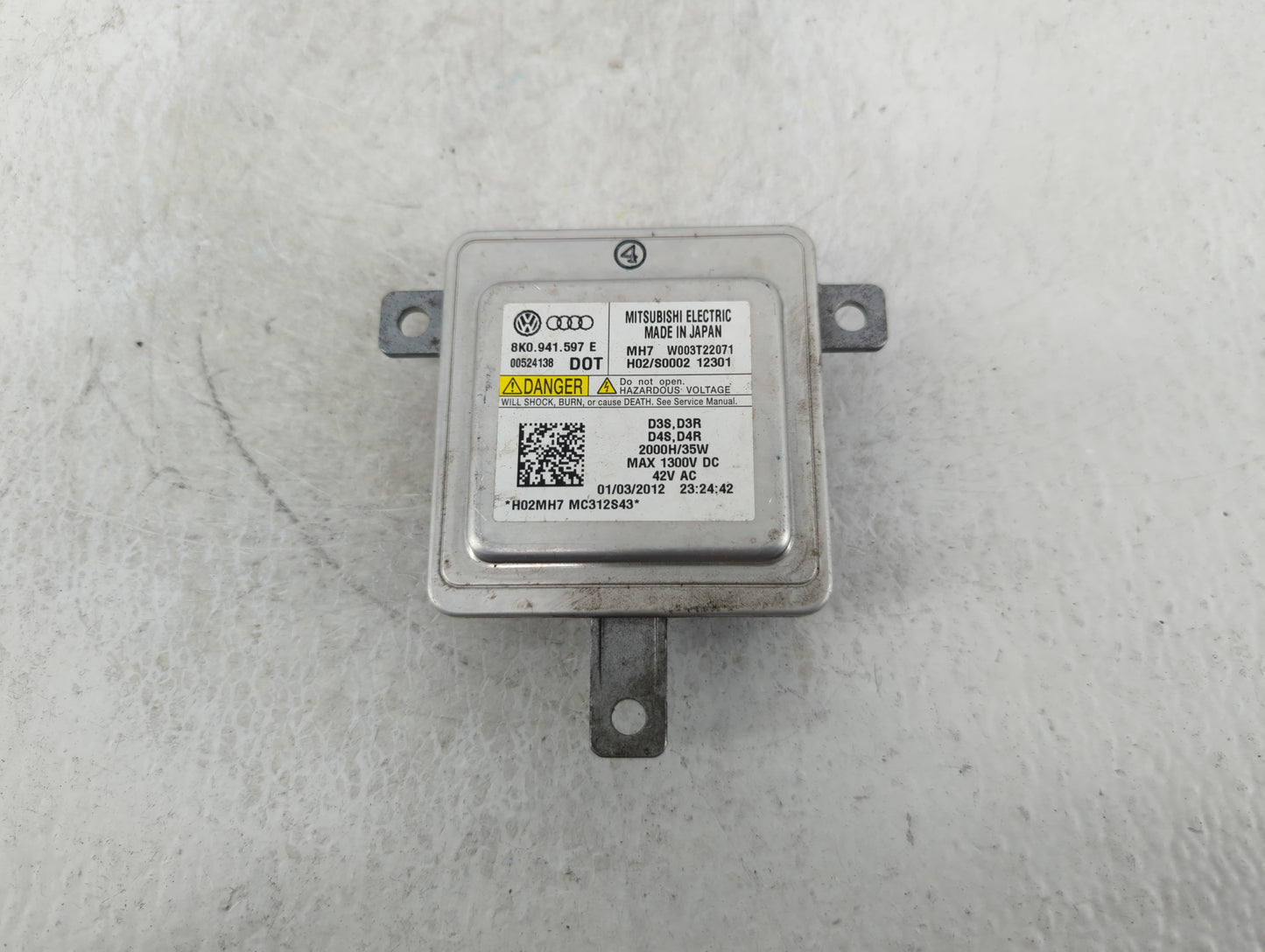 2013-2017 Audi Q5 Headlight Ballast Head Light - Oemusedautoparts1.com