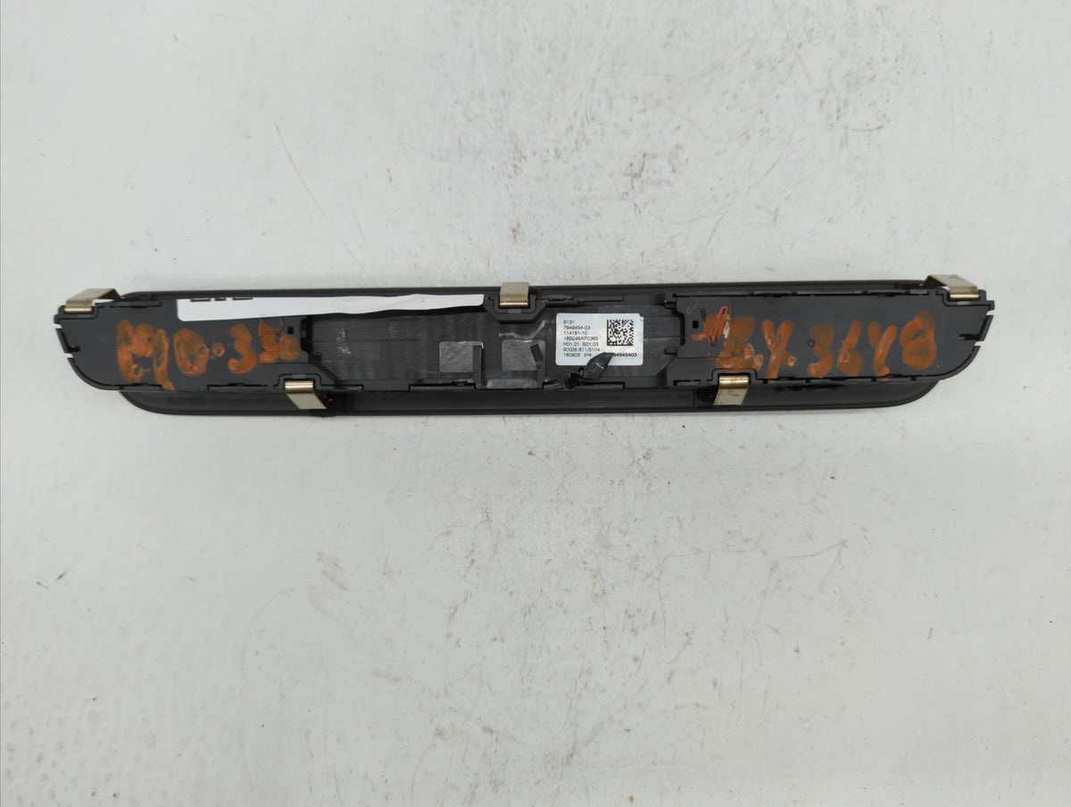2017-2018 Bmw 320i Am Fm Cd Player Radio Receiver 329031 - Oemusedautoparts1.com