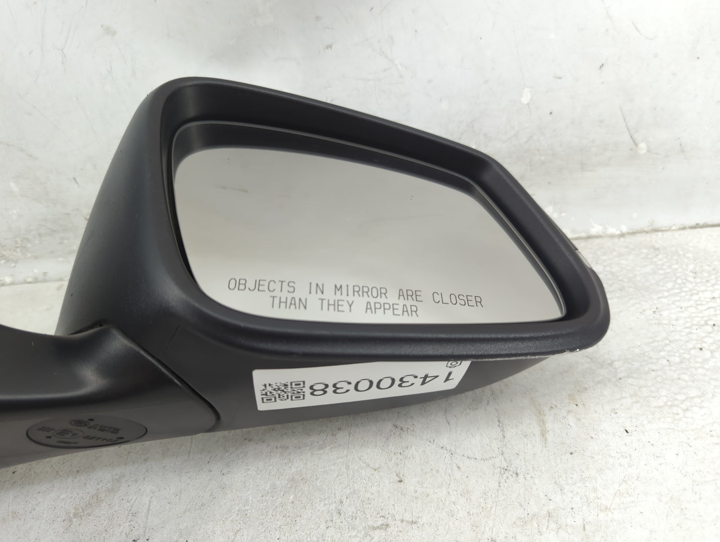 2017-2018 Bmw 330i Passenger Right Side View Manual Door Mirror Silver - Oemusedautoparts1.com