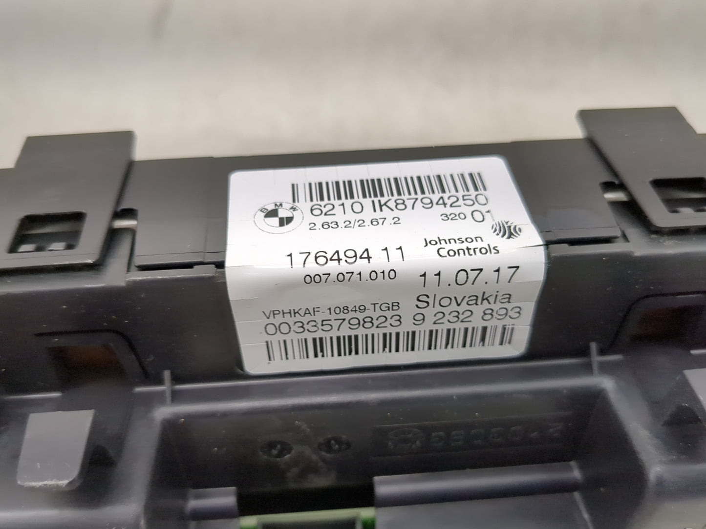 2017-2020 Bmw 430i Instrument Cluster Speedometer Gauges P/N:6210IK8794250 176494, 9232893 Miles:1K Fits Fits 2017 2018 2019
