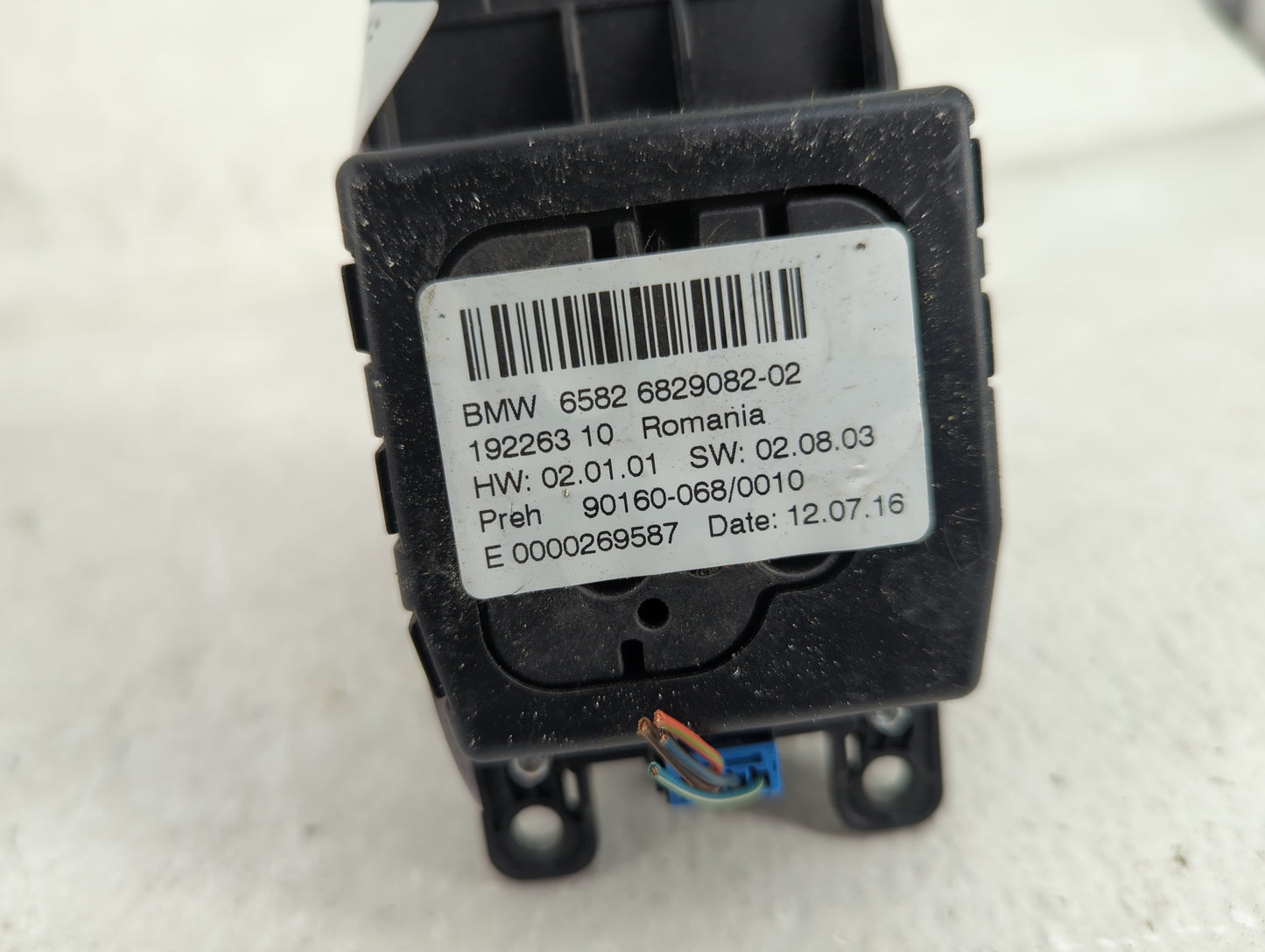 2017 Bmw X5 Radio AM FM Cd Player Receiver Replacement P/N:65826829082-02 6582682908202 Fits OEM Used Auto Parts - Oemusedau