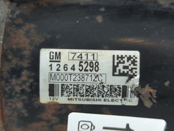2008-2017 Buick Enclave Car Starter Motor Solenoid OEM P/N:M000T23871ZC 12645298 Fits OEM Used Auto Parts