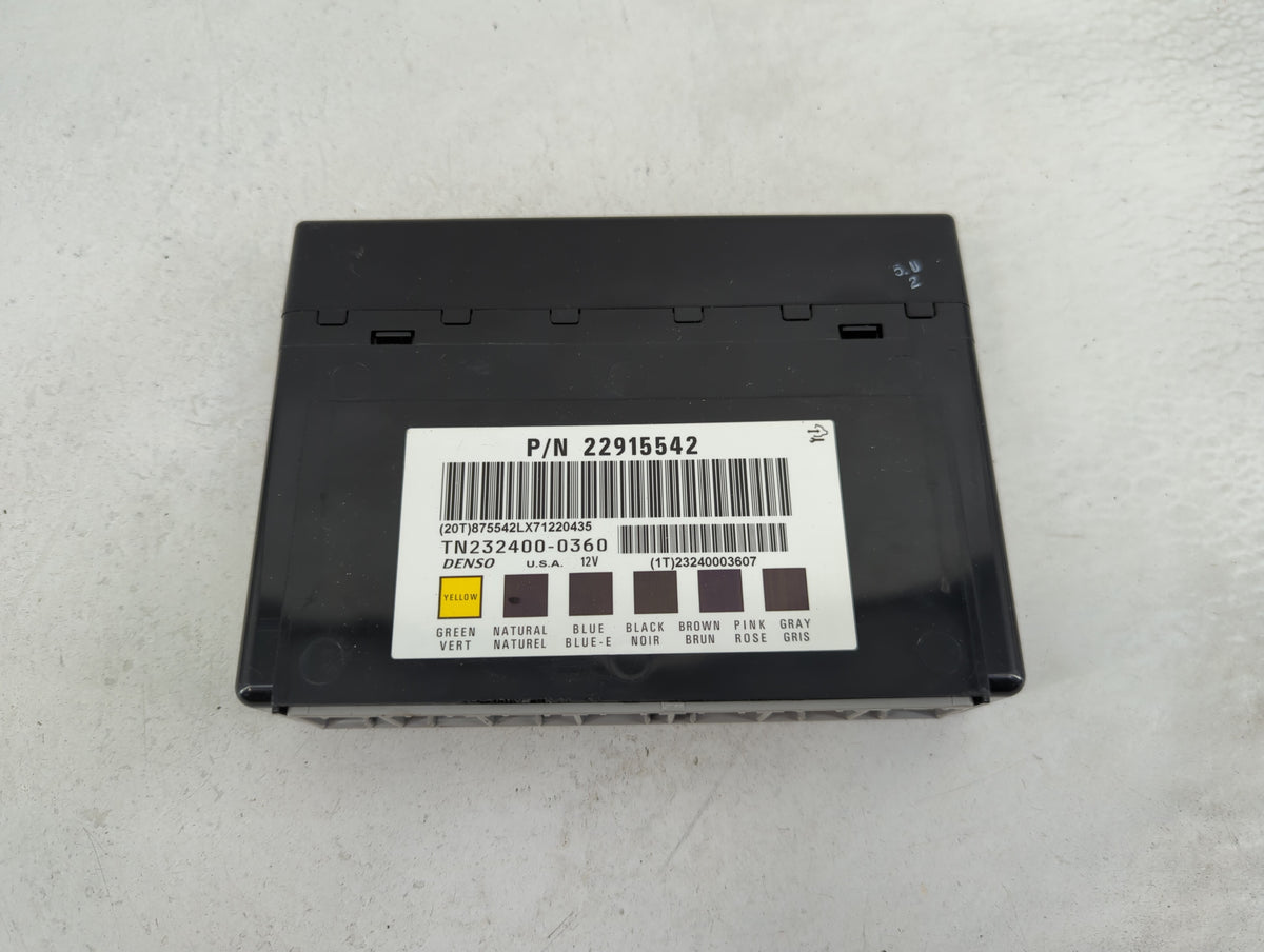 2013-2017 Buick Enclave Body Control Module Bcm Inner Cabin Fuse Box 1133675 - Oemusedautoparts1.com