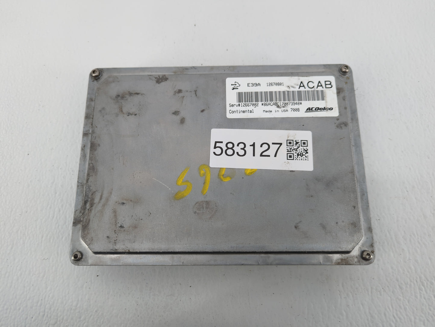 2017 Buick Enclave PCM Engine Control Computer ECU ECM PCU OEM P/N:E39A12670801 Fits Fits 2018 2019 2020 OEM Used Auto Parts