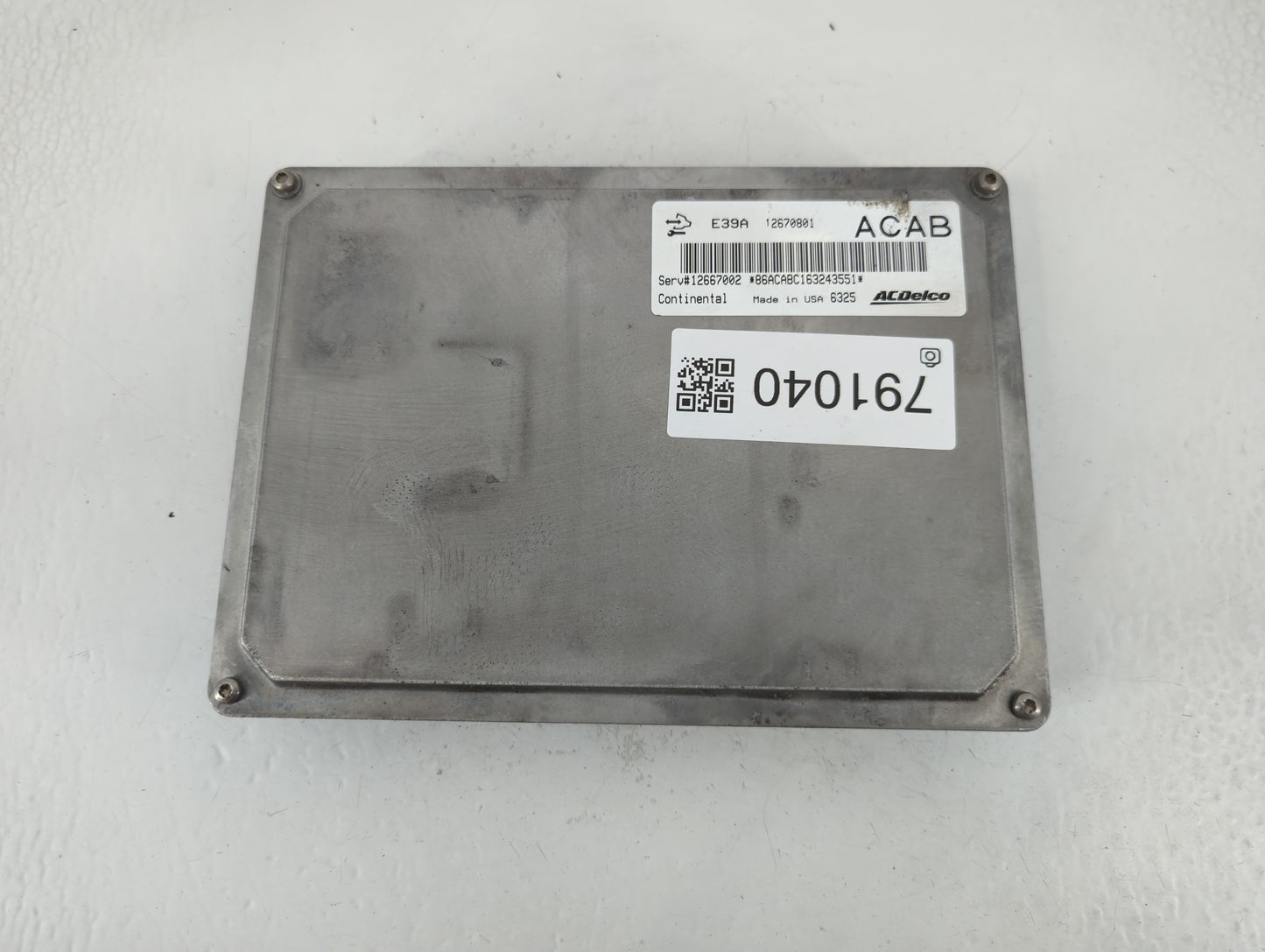 2017 Buick Enclave PCM Engine Control Computer ECU ECM PCU OEM P/N:12667002 12670801 Fits Fits 2018 2019 2020 OEM Used Auto