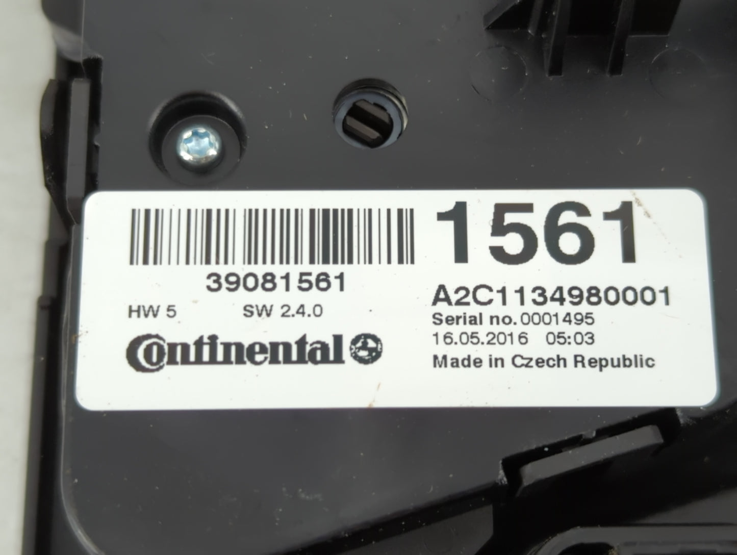 2017-2021 Buick Encore Climate Control Module Temperature AC/Heater Replacement P/N:39081561 Fits Fits 2017 2018 2019 2020 2