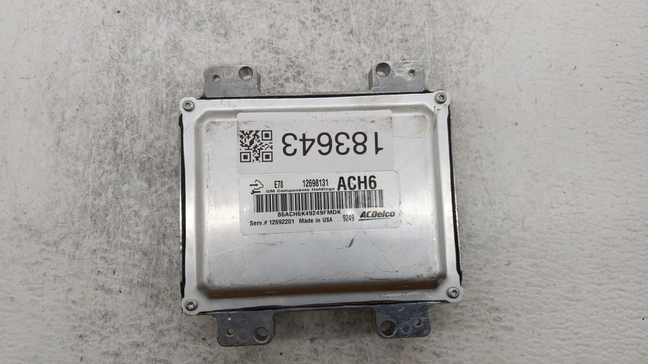 2017-2021 Buick Encore PCM Engine Control Computer ECU ECM PCU OEM P/N:12679097 12670309 Fits Fits 2017 2018 2019 2020 2021