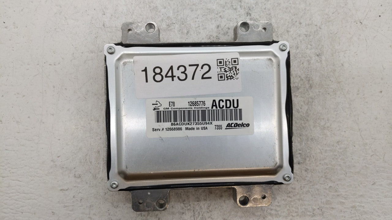 2017-2021 Buick Encore PCM Engine Control Computer ECU ECM PCU OEM P/N:12679097 12670309 Fits Fits 2017 2018 2019 2020 2021