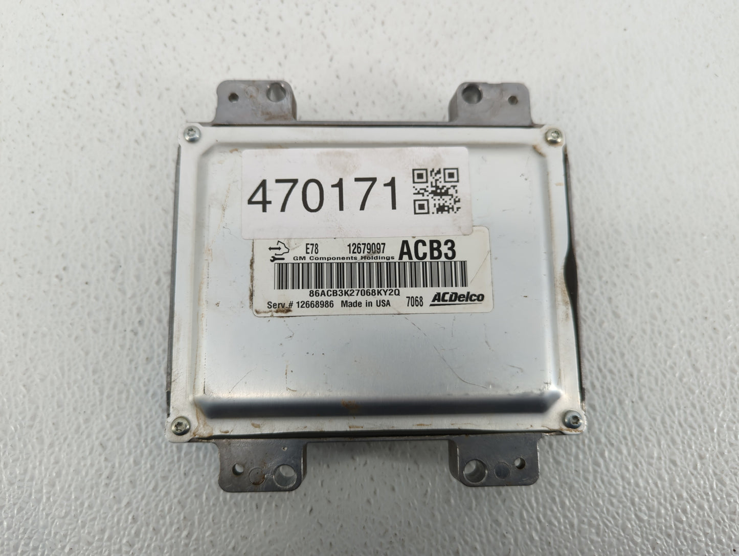 2017-2021 Buick Encore PCM Engine Control Computer ECU ECM PCU OEM P/N:12668986 12679097 Fits Fits 2017 2018 2019 2020 2021