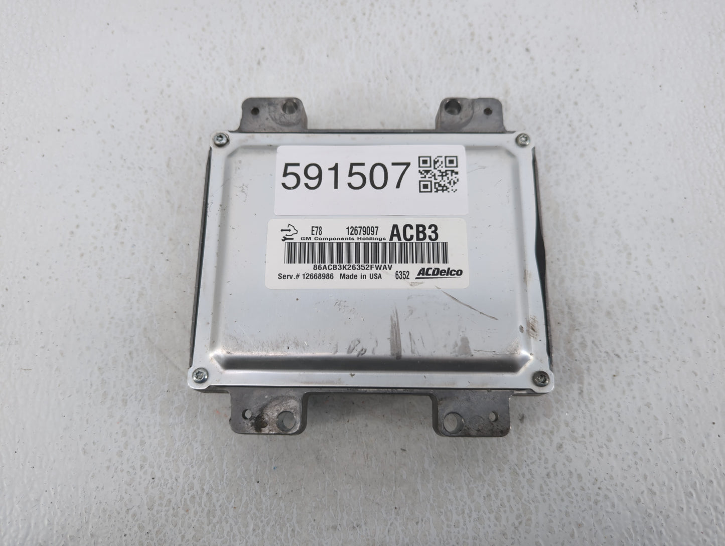 2017-2021 Buick Encore PCM Engine Control Computer ECU ECM PCU OEM P/N:12668986 12679097 Fits Fits 2017 2018 2019 2020 2021