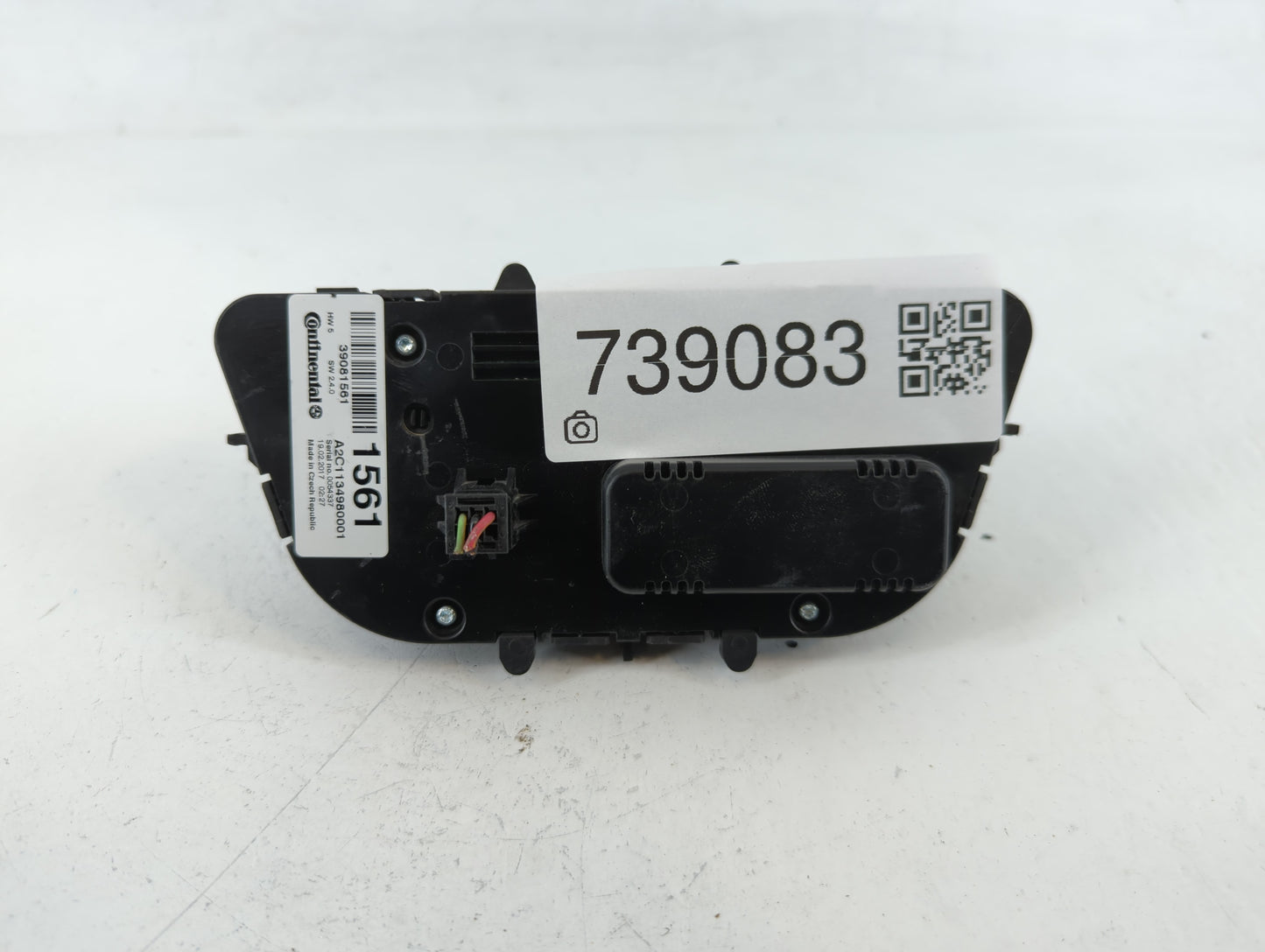 2017-2020 Buick Encore Climate Control Module Temperature AC/Heater Replacement P/N:A2C113498001 39081561 Fits OEM Used Auto
