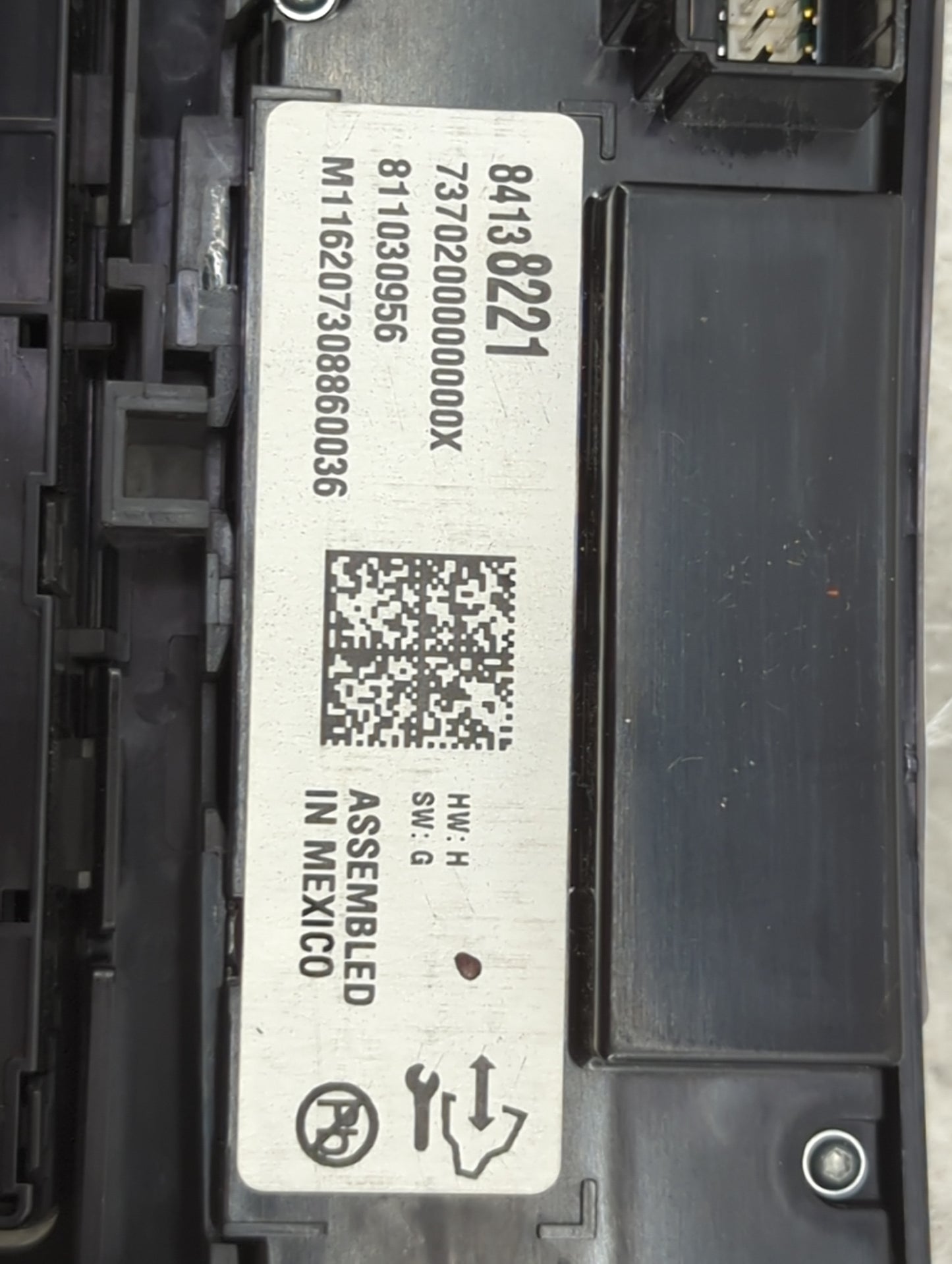 2017 Buick Lacrosse Climate Control Module Temperature AC/Heater Replacement P/N:84138221 737020000000X, 811030956 Fits OEM