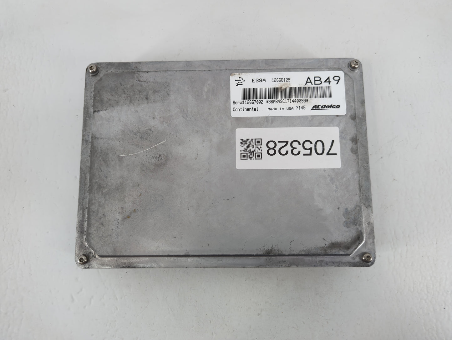 2017 Buick Regal PCM Engine Control Computer ECU ECM PCU OEM P/N:12667002 12666129 Fits Fits 2018 2019 2020 OEM Used Auto Pa