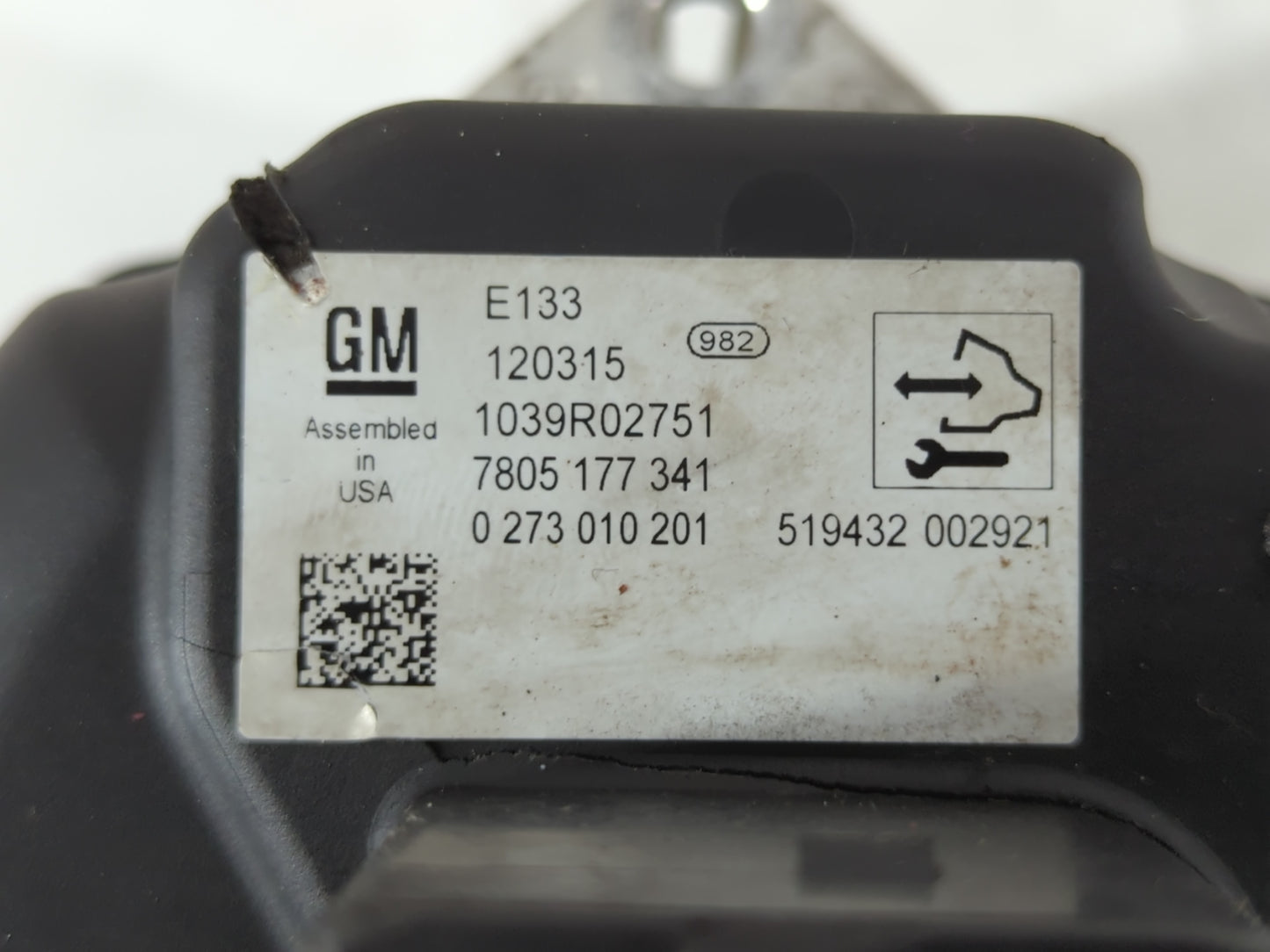 2017 Buick Regal ELECTRIC ASSIST MOTOR - Oemusedautoparts1.com