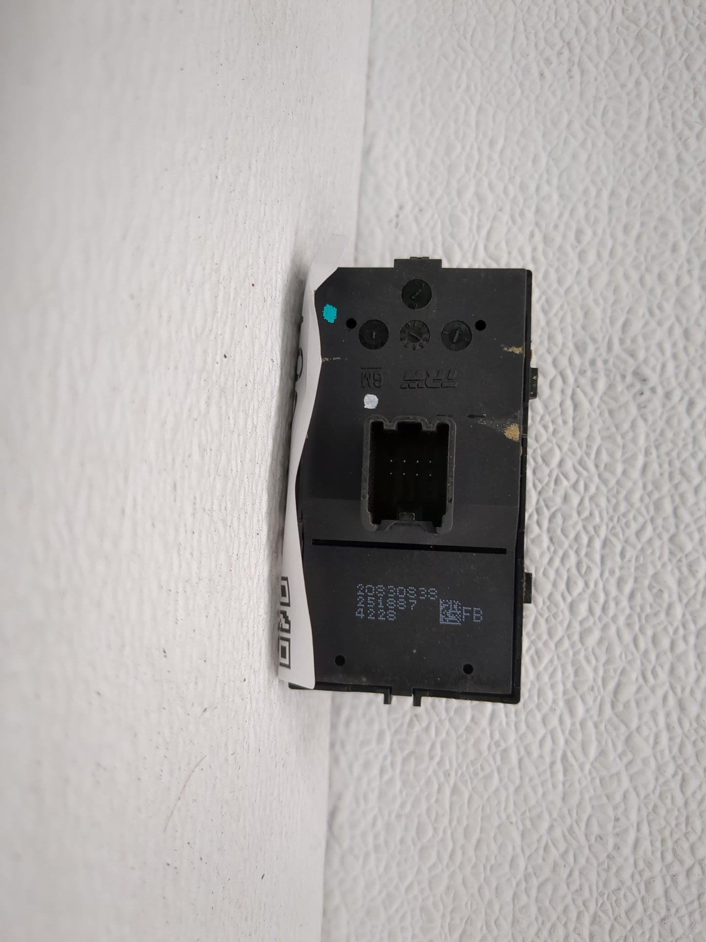 2015-2017 Buick Verano Master Power Window Switch Replacement Driver Side Left P/N:20830838 Fits Fits 2015 2016 2017 OEM Use