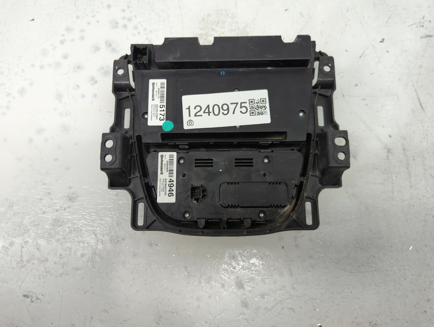 2012-2017 Buick Verano Climate Control Module Temperature AC/Heater Replacement P/N:A2C83307000 Fits OEM Used Auto Parts - O