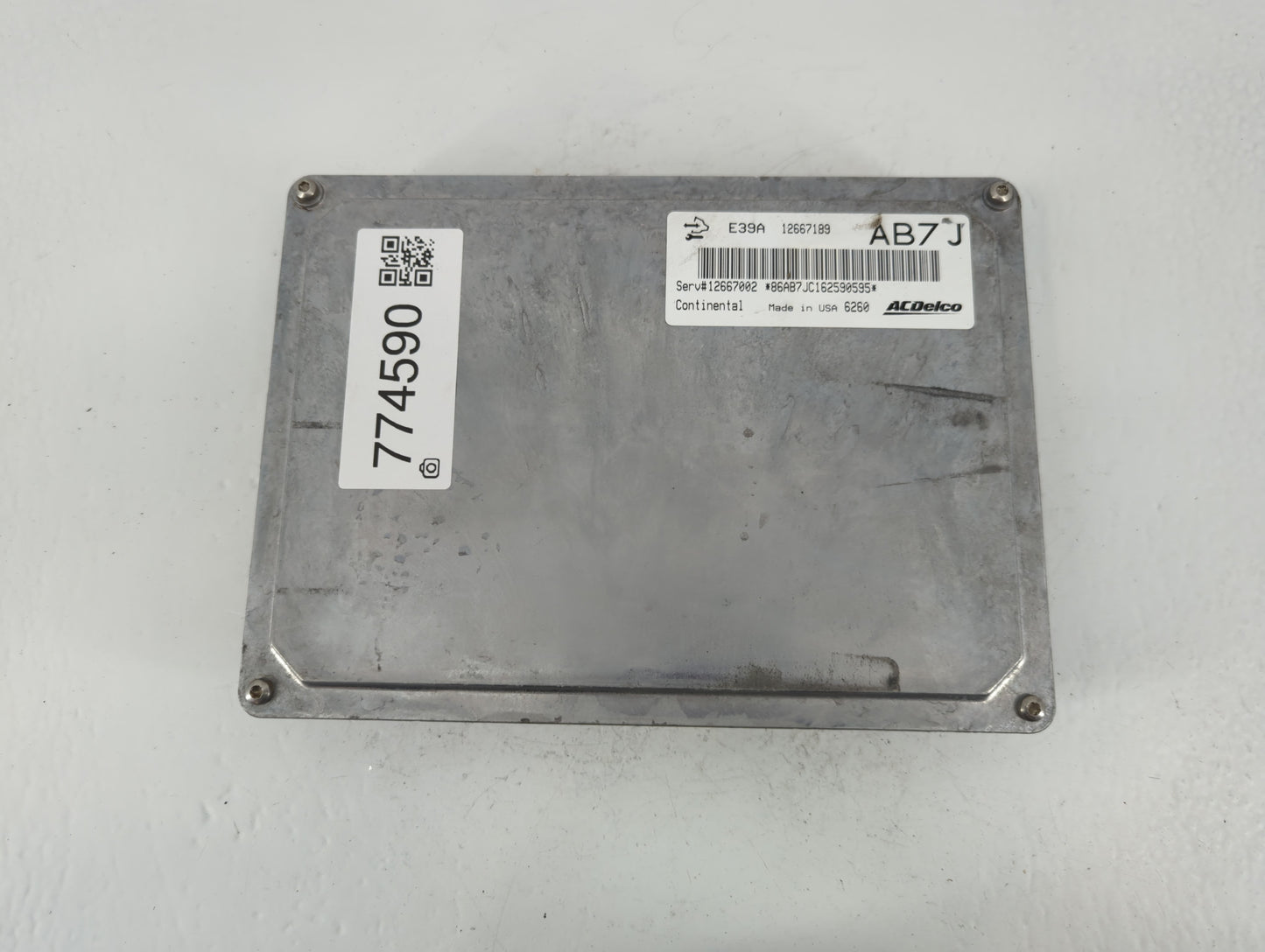 2017 Buick Verano PCM Engine Control Computer ECU ECM PCU OEM P/N:12667189 Fits Fits 2018 2019 2020 OEM Used Auto Parts - Oe