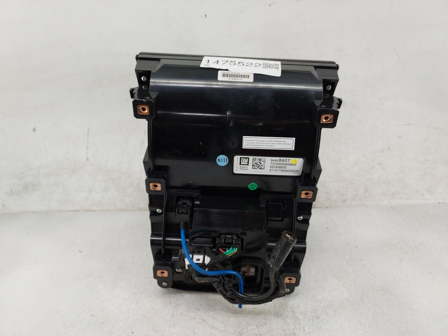 2017 Cadillac Ats Information Display Screen Black - Oemusedautoparts1.com