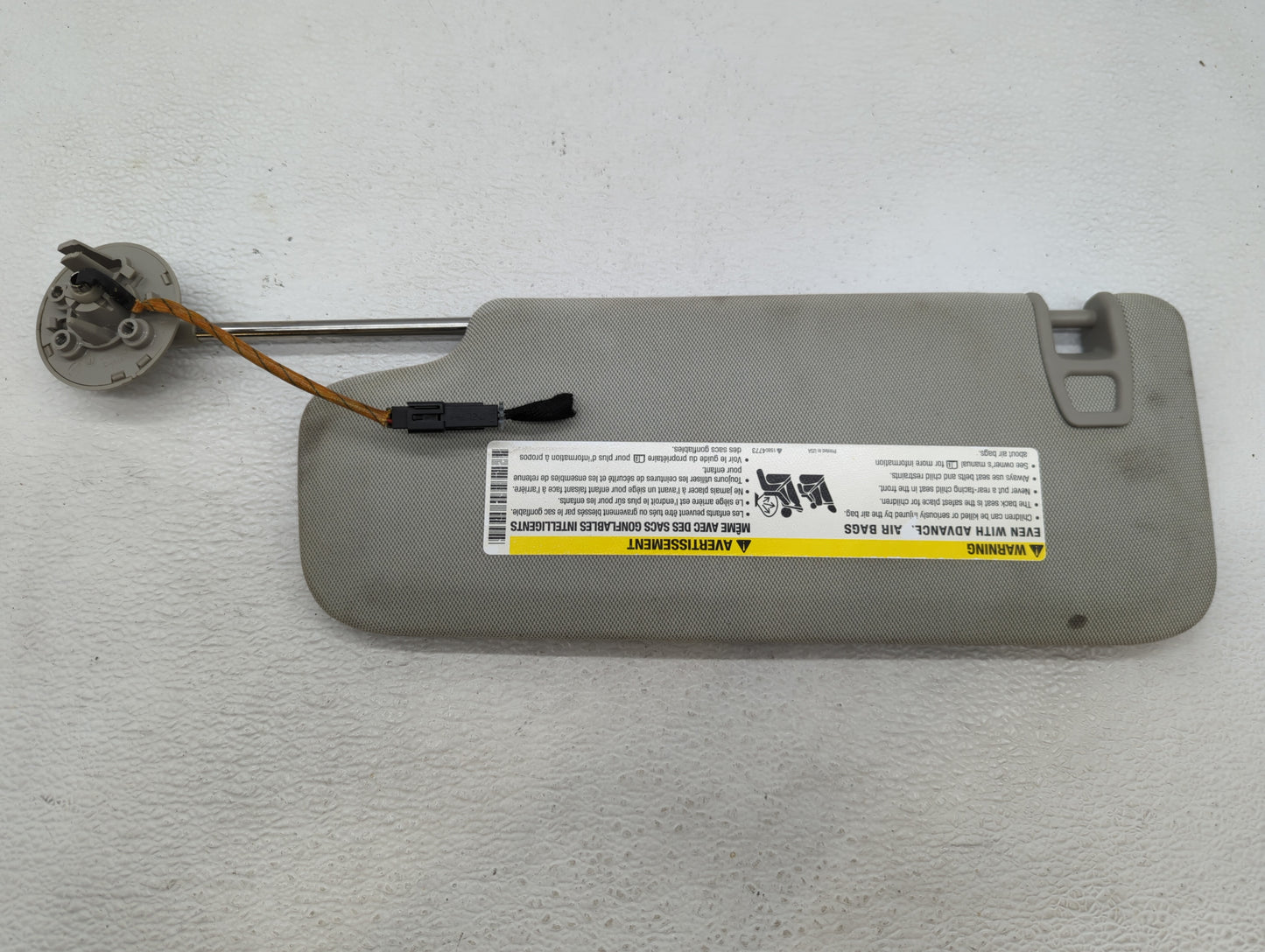 2014-2019 Cadillac Cts Sun Visor Shade Replacement Passenger Right Mirror Fits Fits 2014 2015 2016 2017 2018 2019 OEM Used A