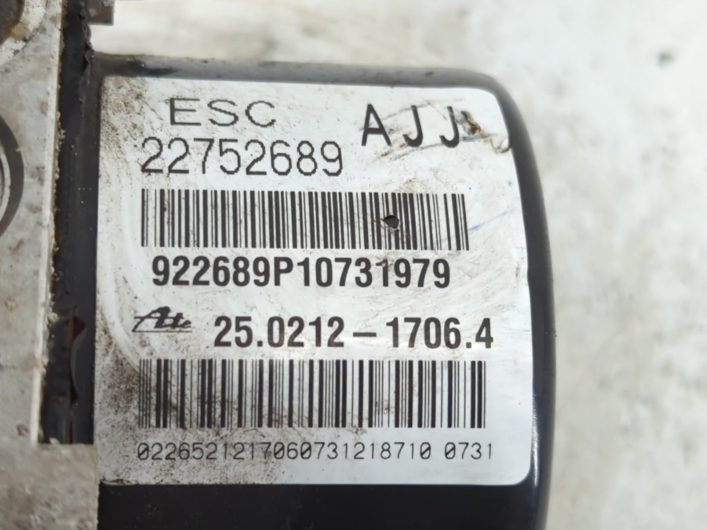 2017 Cadillac Xt5 ABS Pump Control Module Replacement P/N:22753689 84118604 Fits OEM Used Auto Parts - Oemusedautoparts1.com