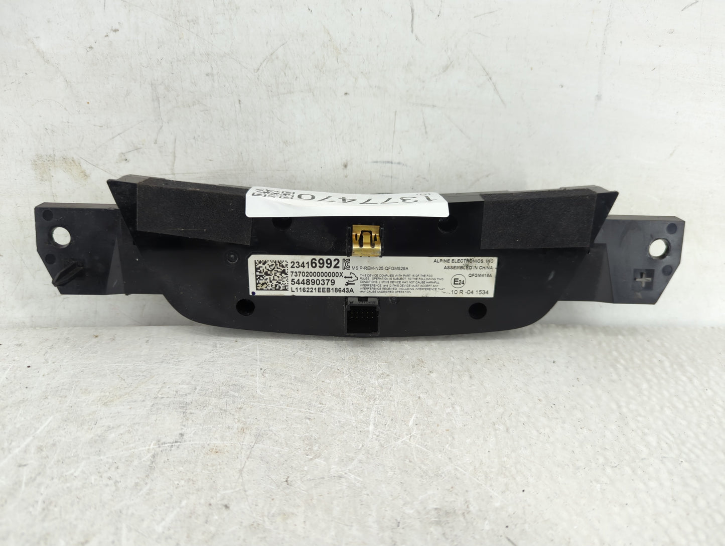2017-2020 Cadillac Xt5 Climate Control Module Temperature AC/Heater Replacement P/N:544890379 23416992 Fits OEM Used Auto Pa