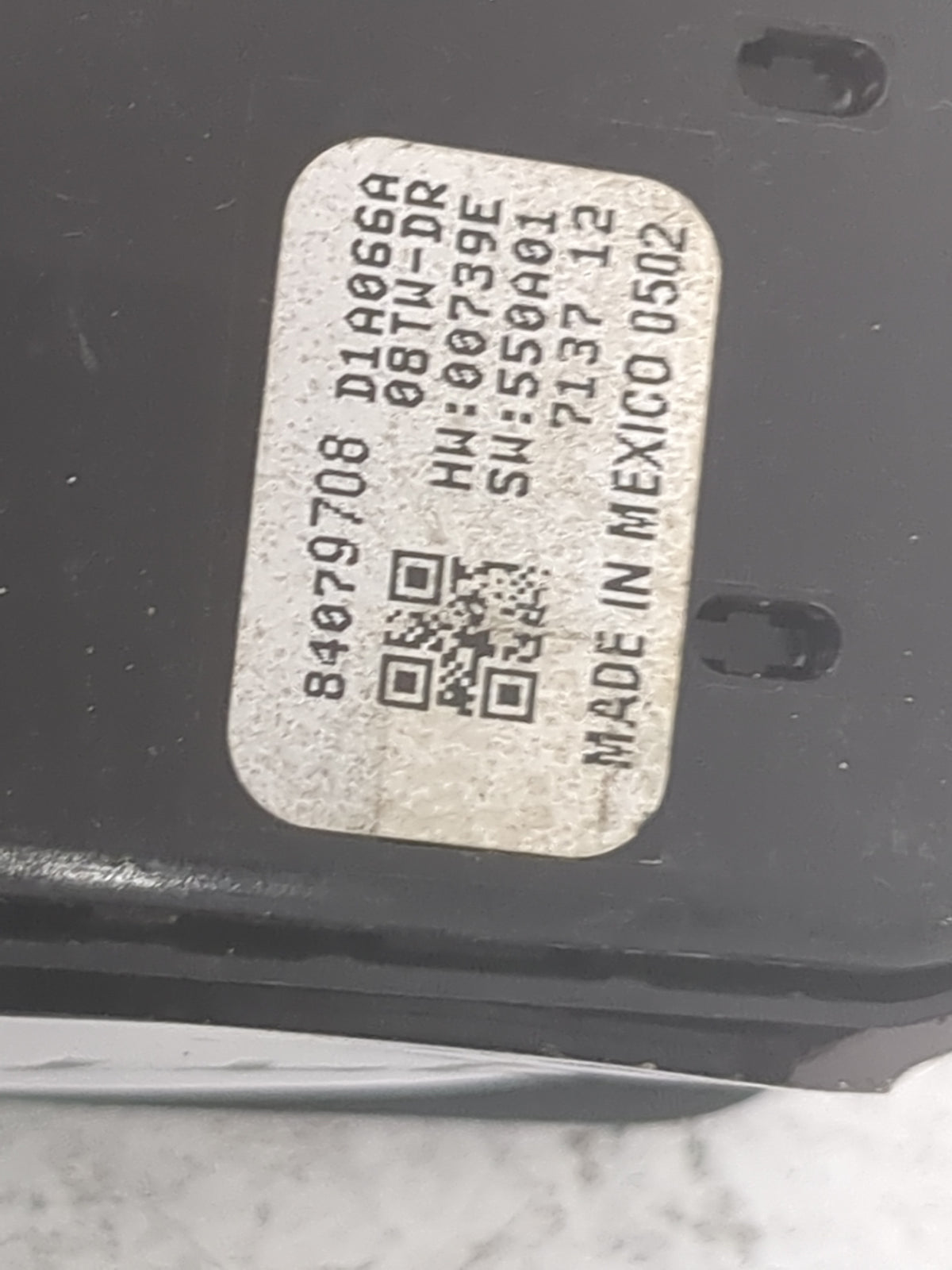 2017-2020 Cadillac Xt5 Master Power Window Switch Replacement Driver Side Left P/N:84079708 D1A066A Fits Fits 2017 2018 2019