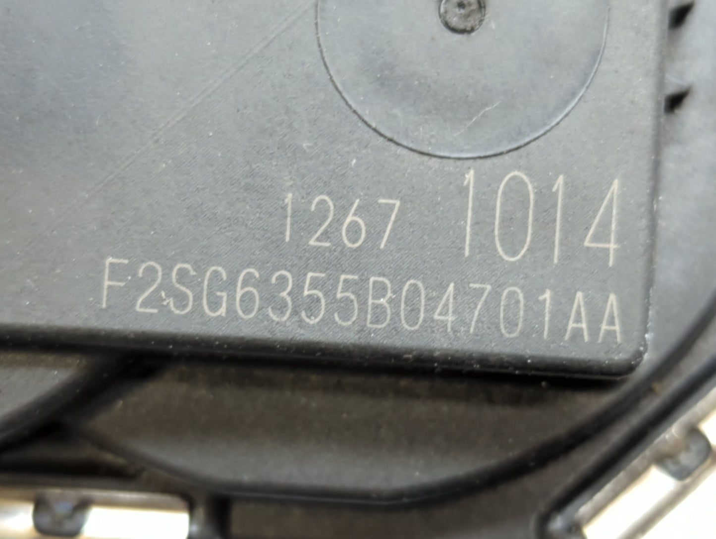 2017-2020 Cadillac Xt5 Throttle Body P/N:1267 1014 12671014 Fits Fits 2016 2017 2018 2019 2020 2021 2022 OEM Used Auto Parts