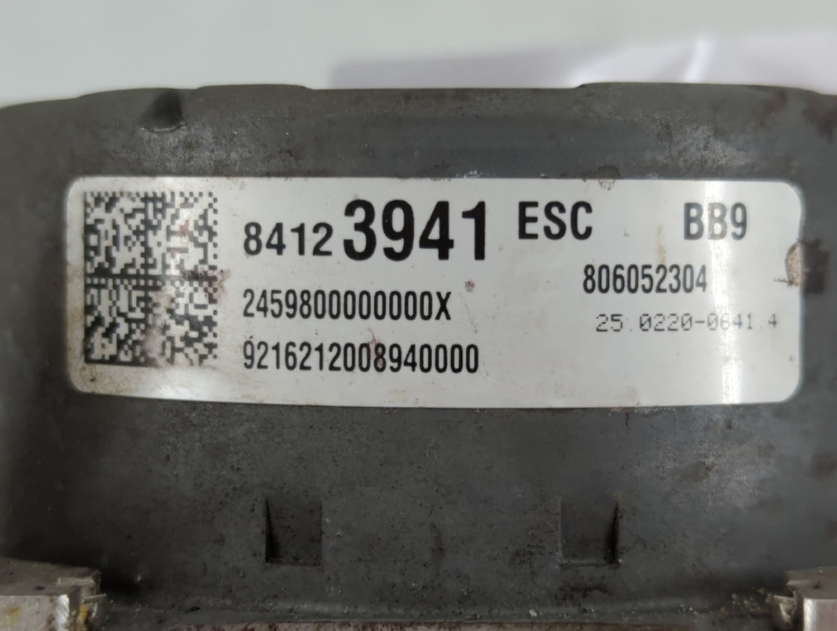 2017 Cadillac Xts Anti-Lock Brake ABS Pump Module Actuator OEM P/N:84123941 Fits OEM Used Auto Parts - Oemusedautoparts1.com