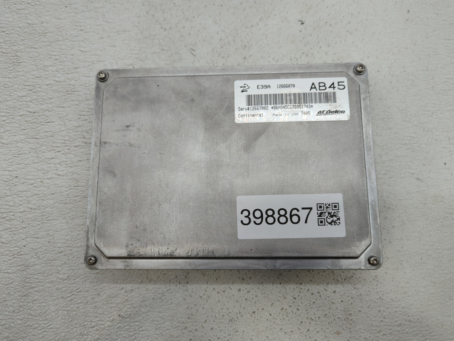 2017-2019 Cadillac Xts PCM Engine Control Computer ECU ECM PCU OEM P/N:12667002 Fits Fits 2017 2018 2019 OEM Used Auto Parts