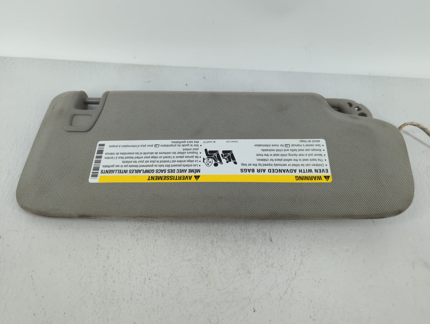 2013-2017 Cadillac Xts Sun Visor Shade Replacement Driver Left Mirror Fits Fits 2013 2014 2015 2016 2017 OEM Used Auto Parts