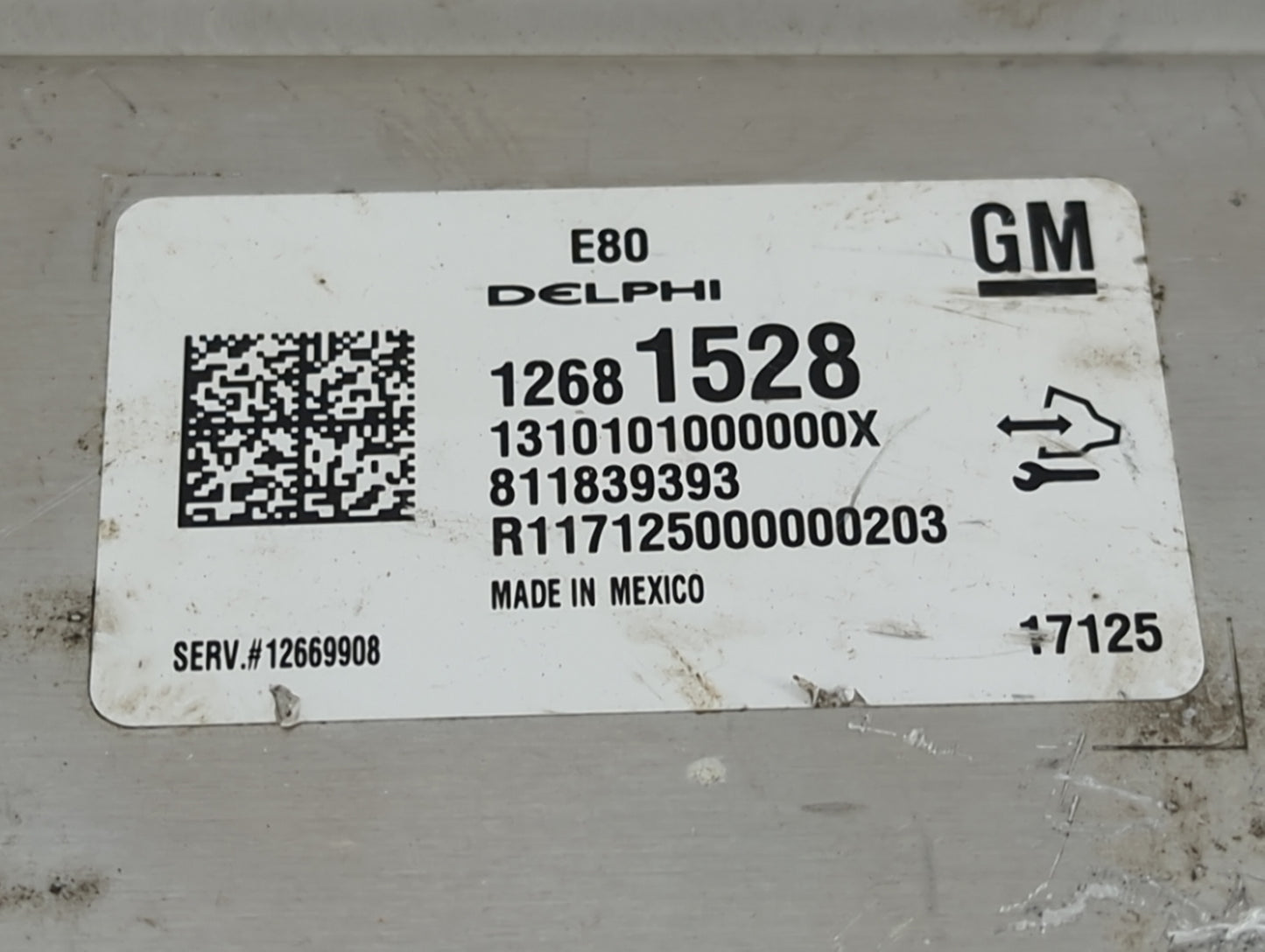 2017 Chevrolet Camaro PCM Engine Control Computer ECU ECM PCU OEM P/N:12681528 12669908 Fits Fits 2018 2019 2020 OEM Used Au