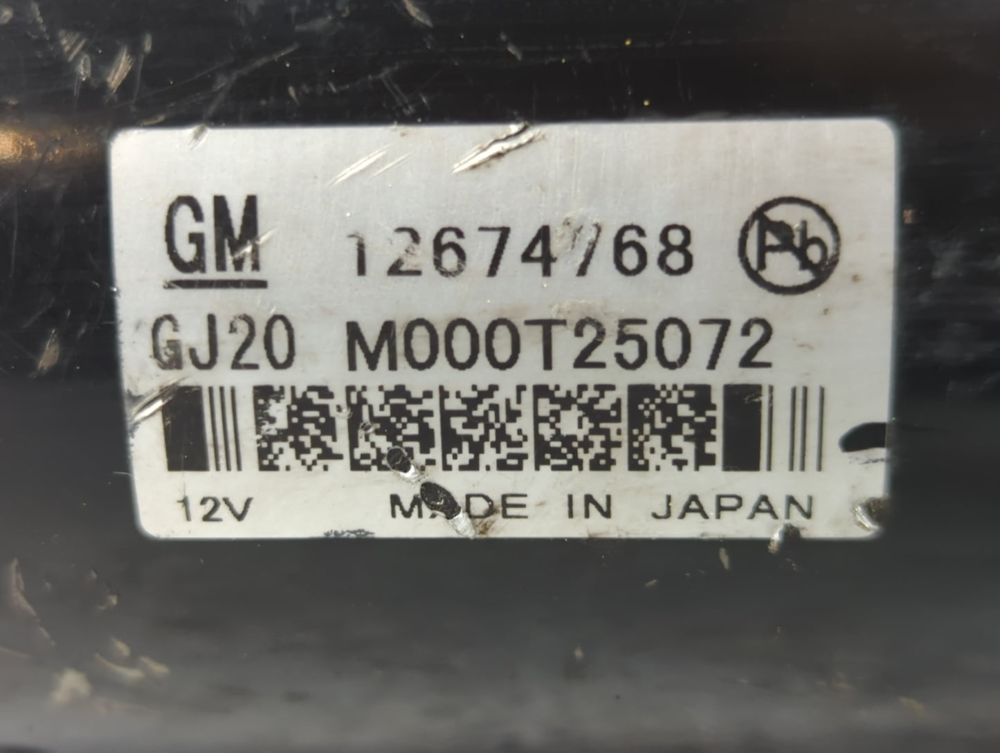 2017-2022 Chevrolet Colorado Car Starter Motor Solenoid OEM P/N:M000T2572 12674768 Fits Fits 2017 2018 2019 2020 2021 2022 O