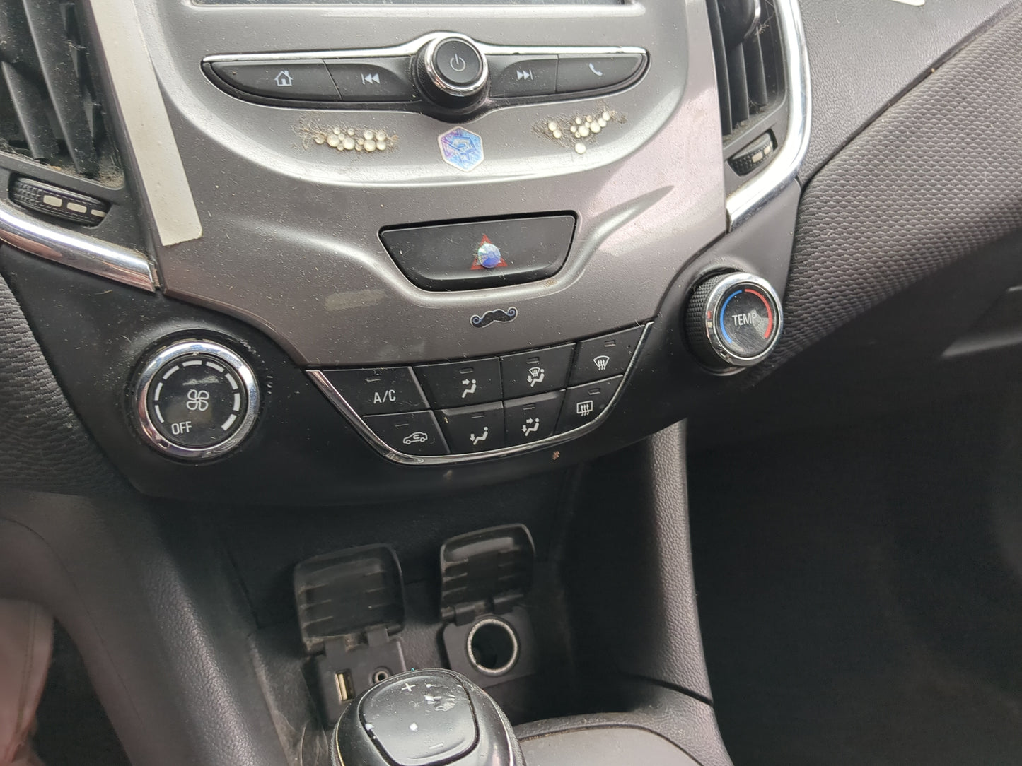 2016-2018 Chevrolet Cruze Climate Control Module Temperature AC/Heater Replacement Fits Fits 2016 2017 2018 OEM Used Auto Pa