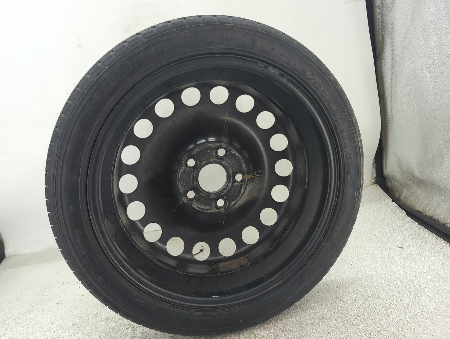 2017 Chevrolet Cruze Spare Donut Tire Wheel Rim Oem - Oemusedautoparts1.com