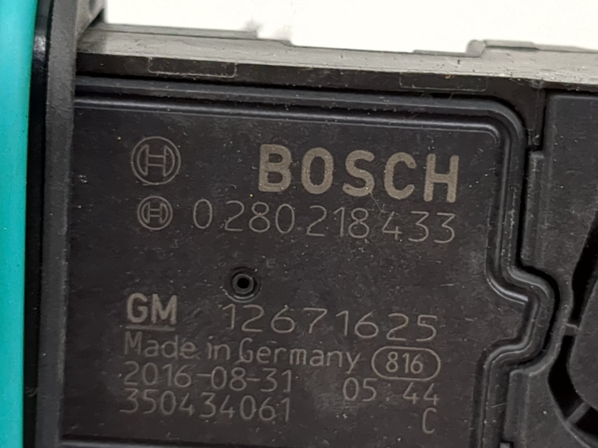 2016-2017 Chevrolet Cruze Mass Air Flow Meter Maf 1499958 - Oemusedautoparts1.com