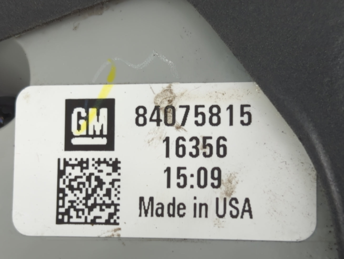 2016 Chevrolet Cruze Passenger Right Side Deck Lid Mounted Tail Light 829585 - Oemusedautoparts1.com