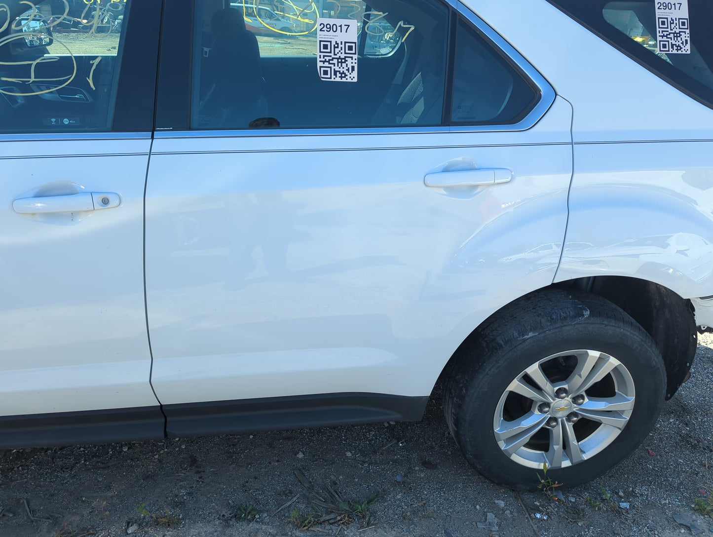 2012-2017 Chevrolet Equinox Driver Rear Door Oem - Oemusedautoparts1.com
