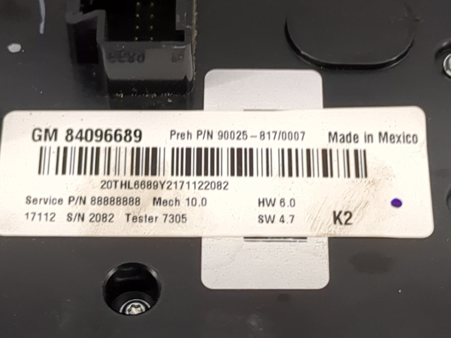 2016-2017 Chevrolet Equinox Radio Control Panel 1147543 - Oemusedautoparts1.com