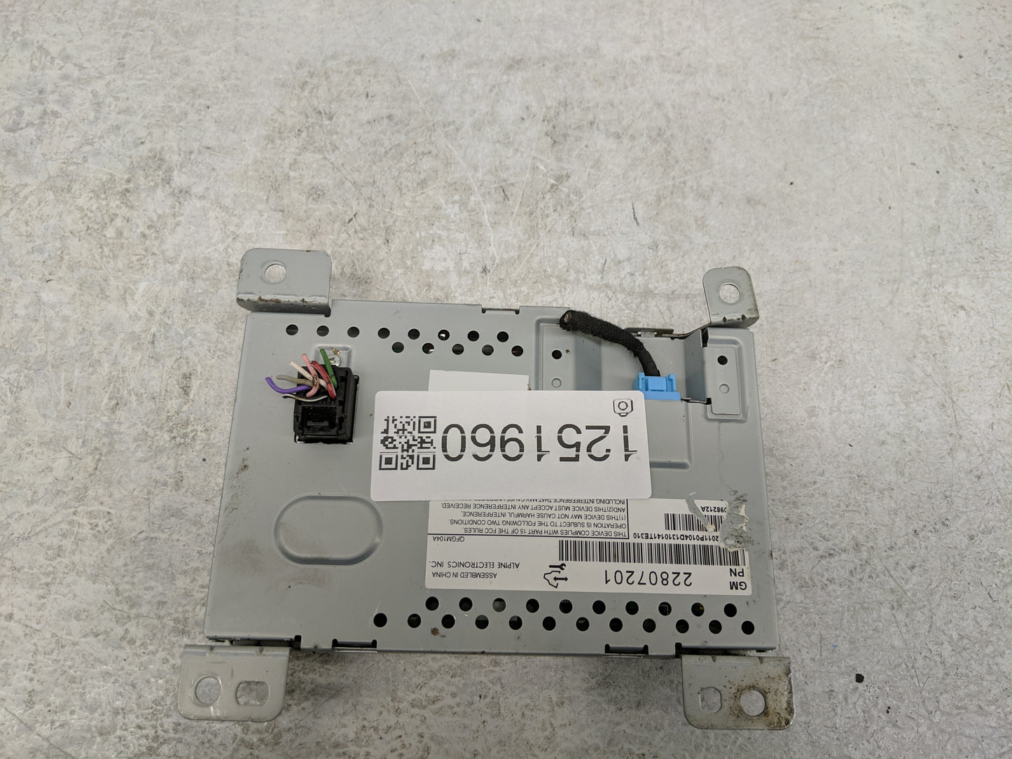 2012-2017 Chevrolet Equinox Information Display Screen - Oemusedautoparts1.com