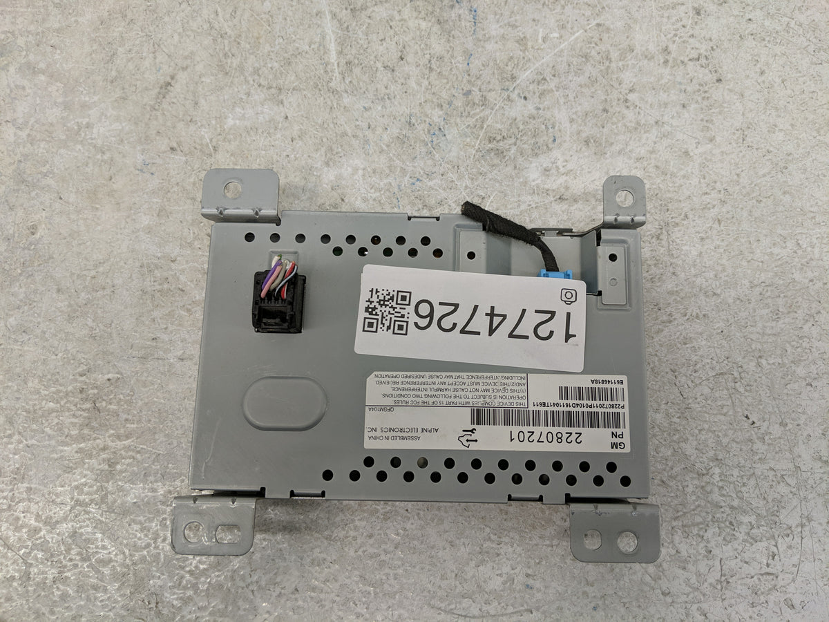 2012-2017 Chevrolet Equinox Information Radio Display Screen 1274726 - Oemusedautoparts1.com