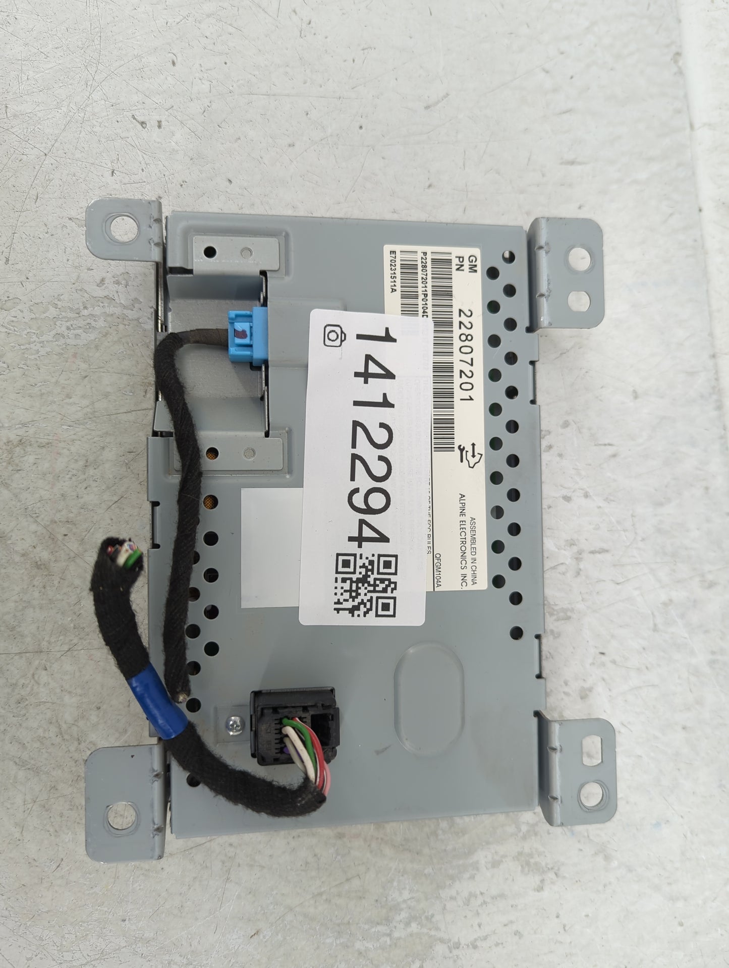 2012-2017 Chevrolet Equinox Information Radio Display Screen 1412294 - Oemusedautoparts1.com