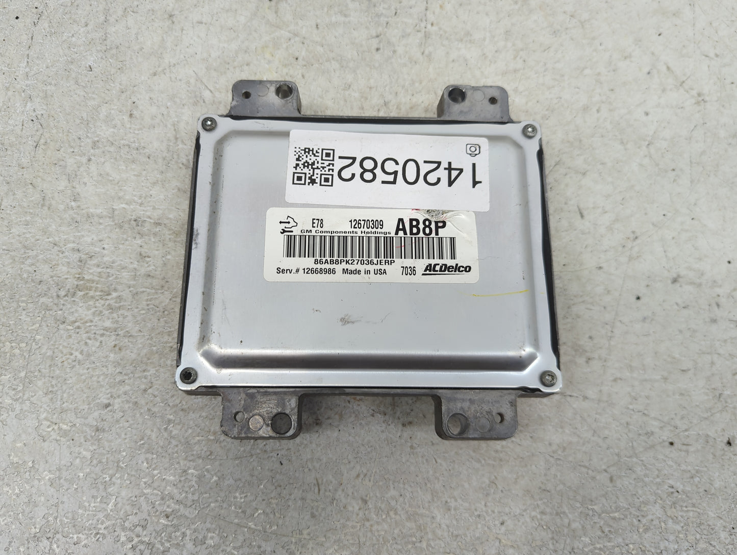 2017 Chevrolet Equinox PCM Engine Control Computer ECU ECM PCU OEM P/N:12670309 12668986 Fits Fits 2018 2019 2020 2021 OEM U