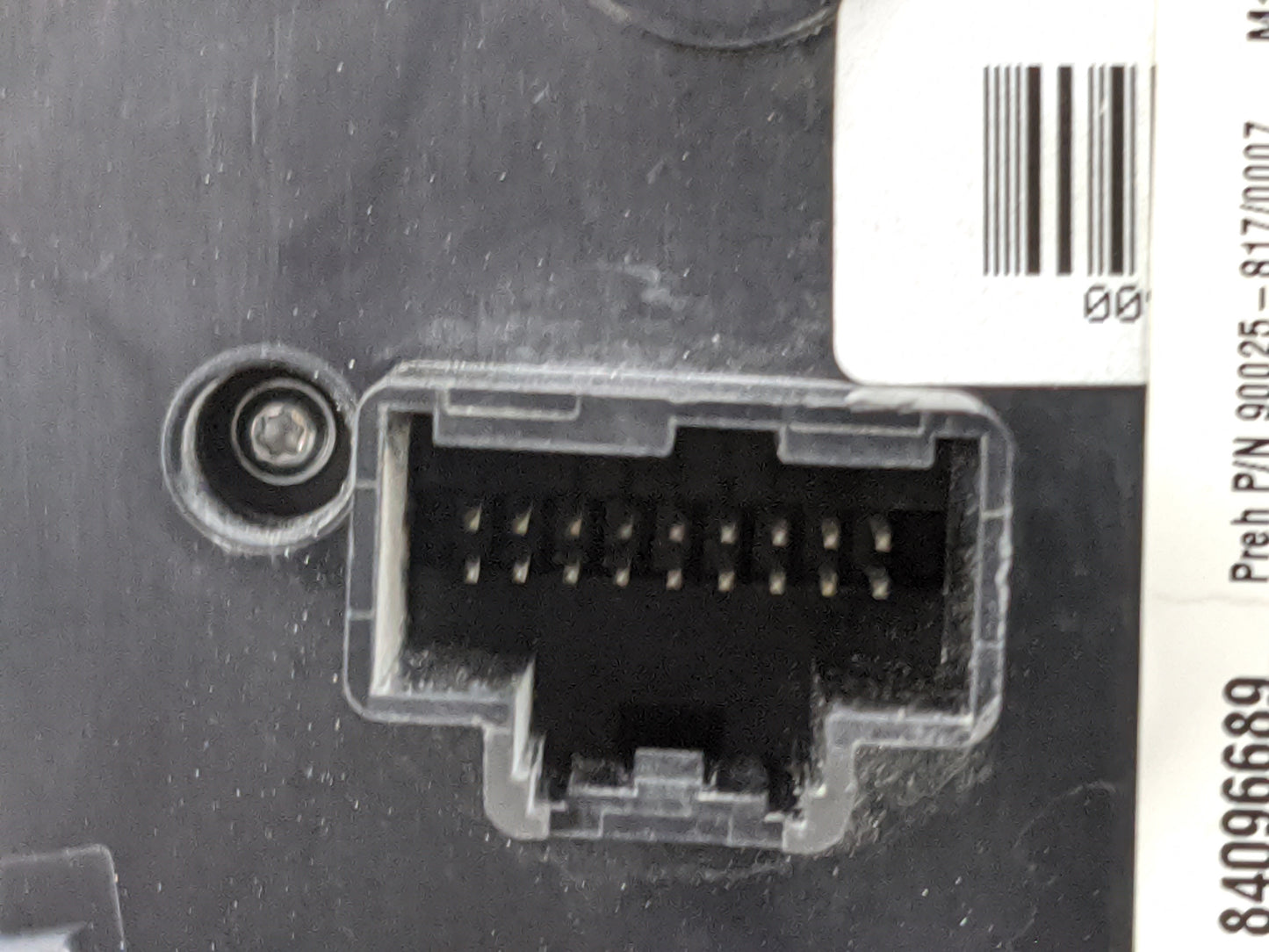 2017 Chevrolet Equinox Climate Control Module Temperature AC/Heater Replacement P/N:84096689 90025-817/0007 Fits OEM Used Au