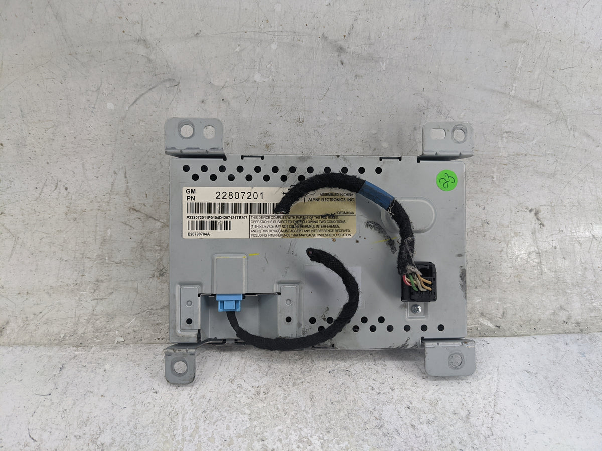 2012-2017 Chevrolet Equinox Information Radio Display Screen 1508917 - Oemusedautoparts1.com