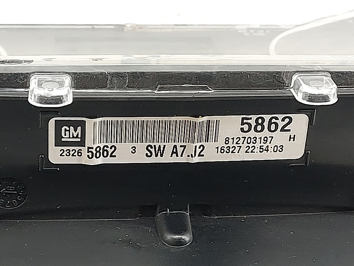 2013-2017 Chevrolet Equinox Instrument Cluster Speedometer Gauges P/N:23265862 812703197 Miles: Fits Fits 2013 2014 2015 201